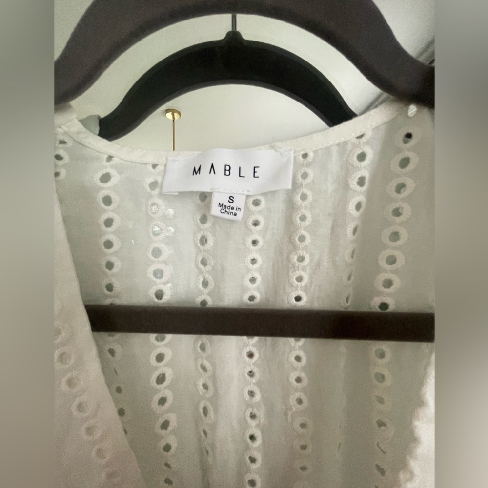 White Cutout Dress for Beach, Bach, or Bridal - Picture 4 of 4